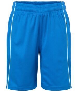 Hose Kinder Weiß/Schwarz – Basic Team Shorts Junior