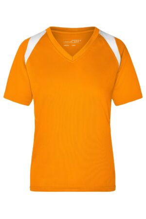 T-Shirt Damen Weiß/Grün – Ladies' Running-T