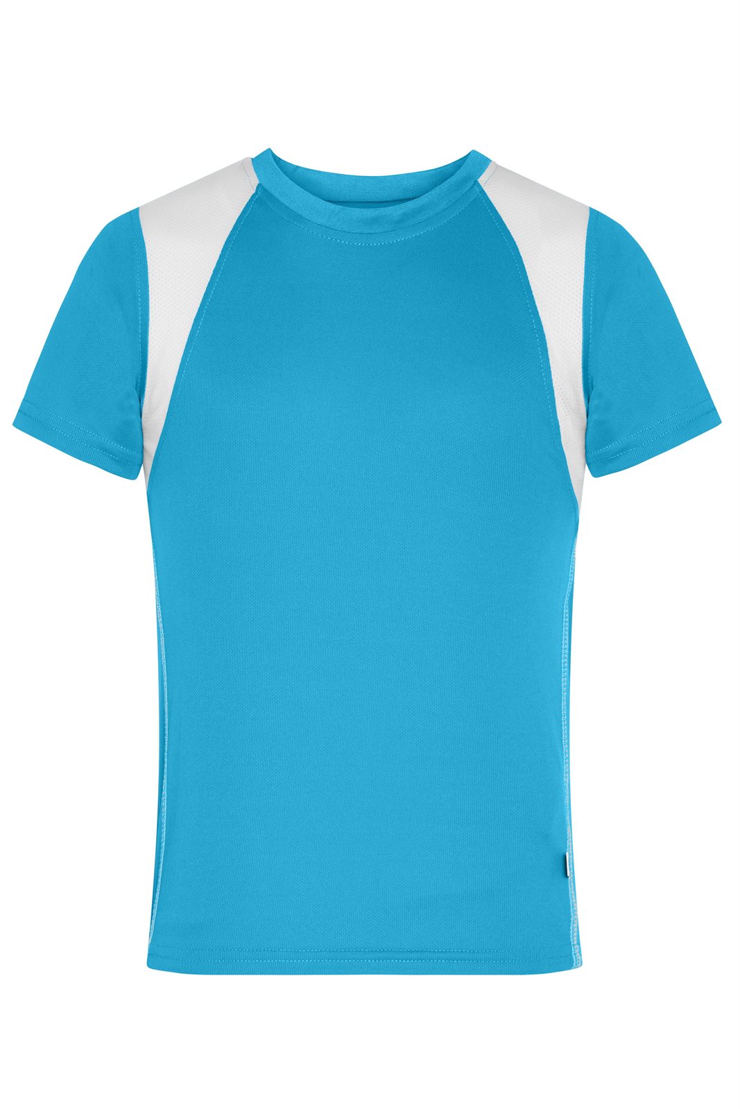 T-Shirt Kinder Weiß/Blau – Running-T Junior
