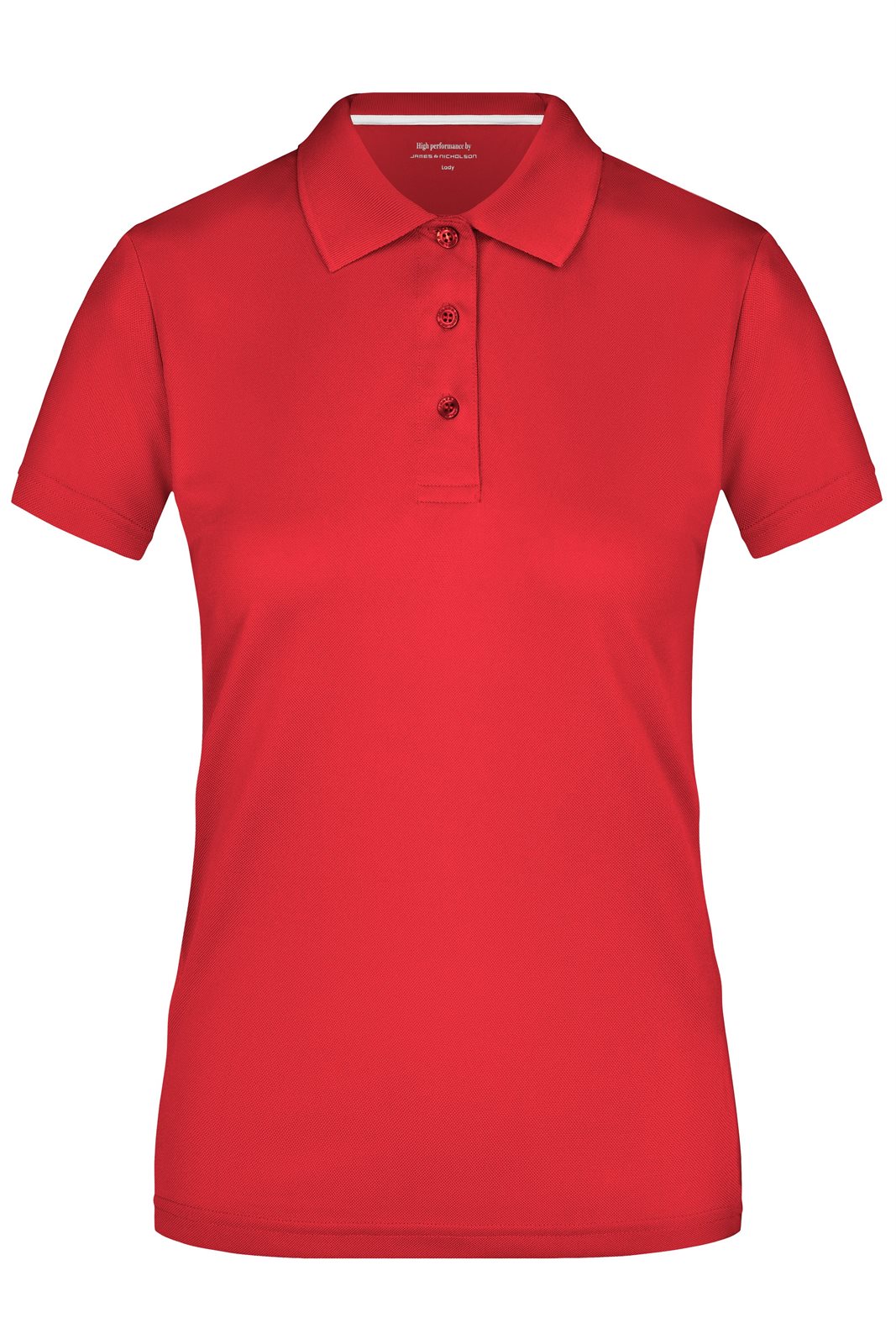 Poloshirt Damen Rot – Ladies' Polo High Performance