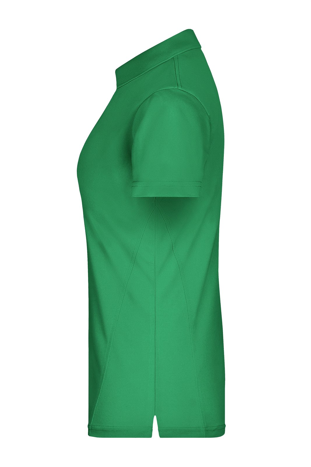 Poloshirt Damen Grün – Ladies' Polo High Performance, Detailansicht