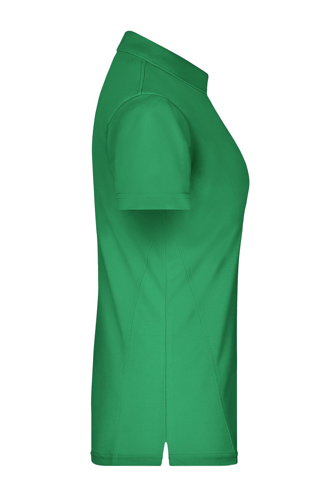Poloshirt Damen Grün – Ladies' Polo High Performance, Detailansicht