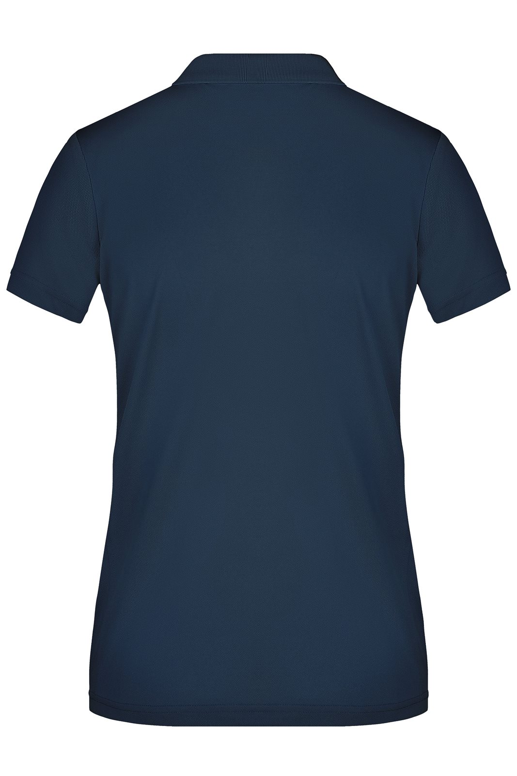 Poloshirt Damen Blau – Ladies' Polo High Performance, Detailansicht
