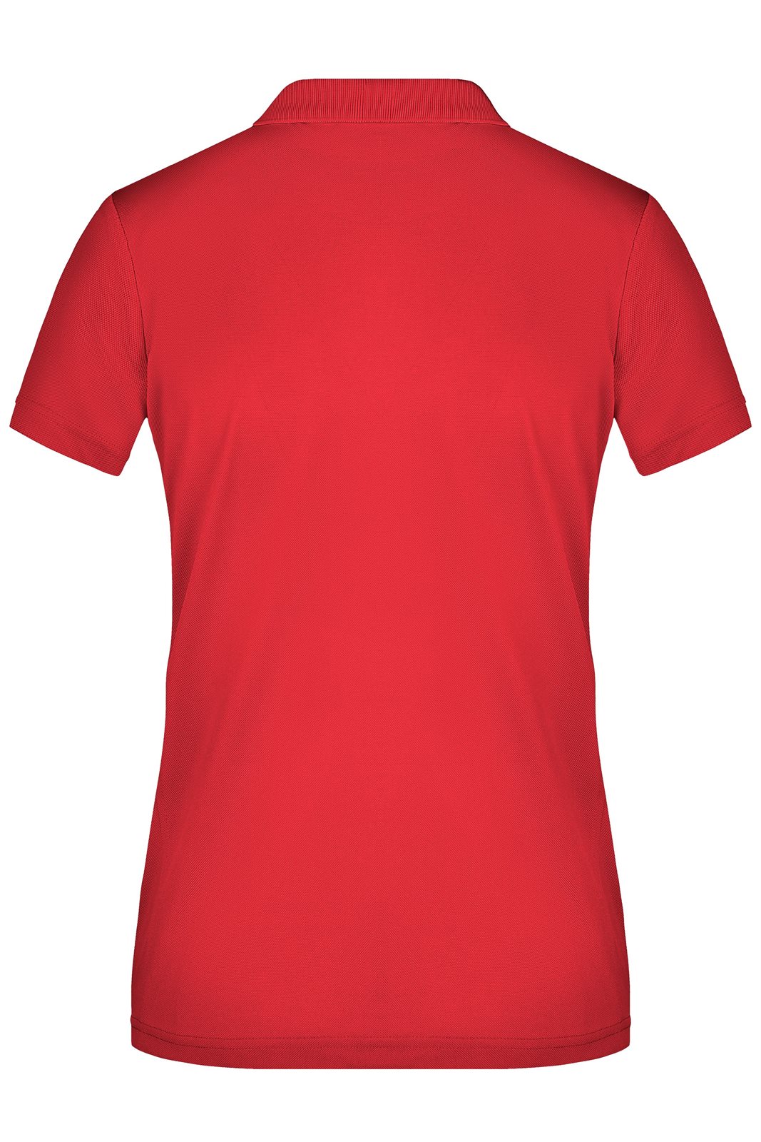 Poloshirt Damen Rot – Ladies' Polo High Performance, Detailansicht