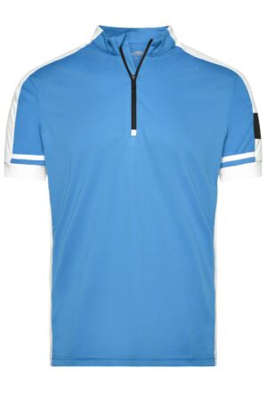 T-Shirt Herren Schwarz – Men's Bike-T Half-Zip