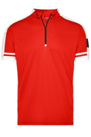 T-Shirt Herren Schwarz – Men's Bike-T Half-Zip