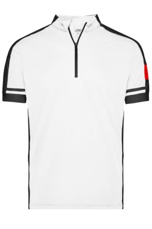 T-Shirt Herren Schwarz – Men's Bike-T Half-Zip