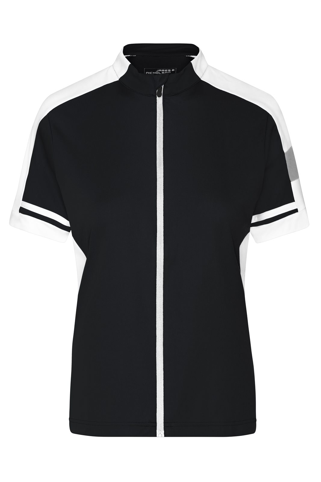 T-Shirt Damen Schwarz – Ladies' Bike-T Full-Zip