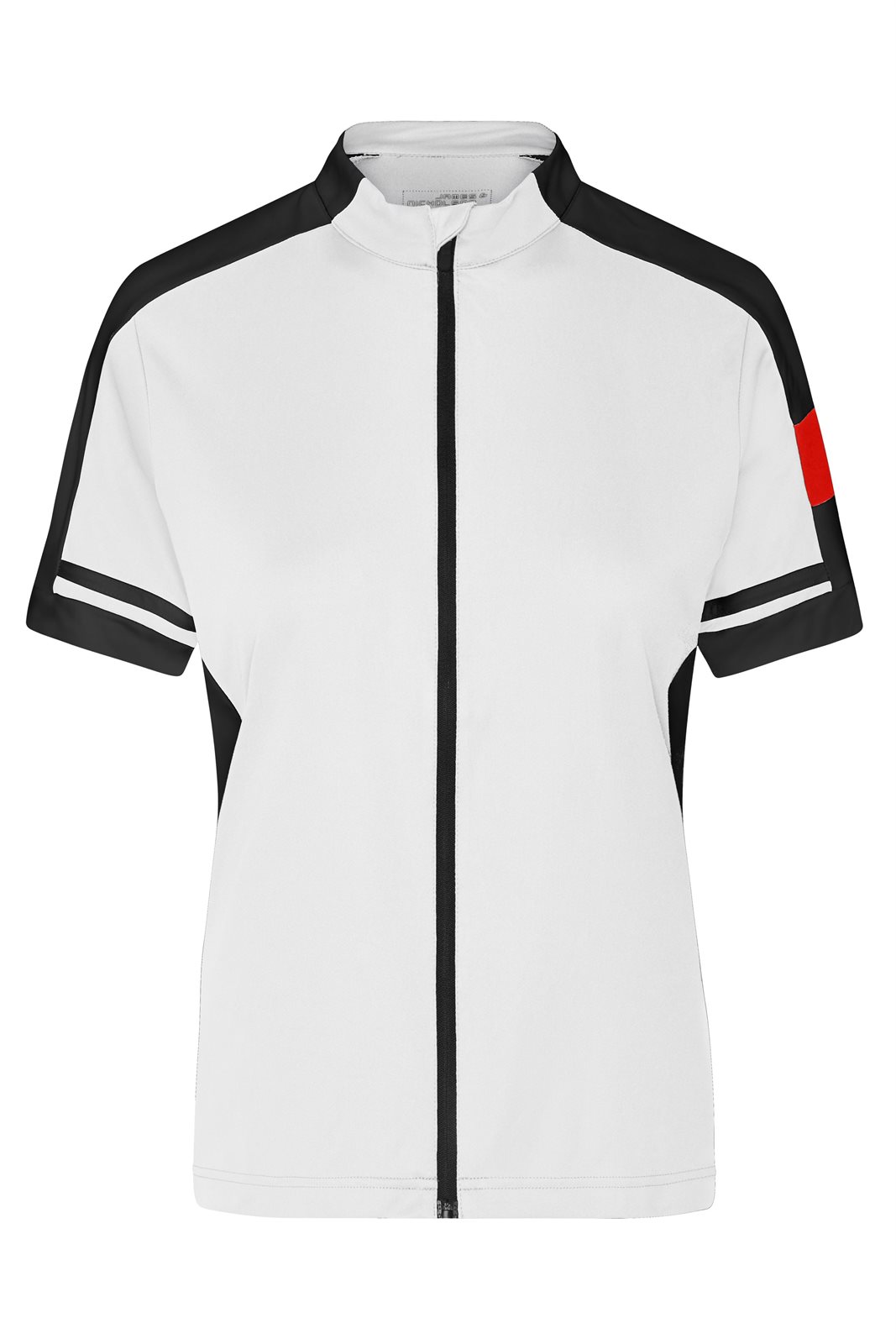 T-Shirt Damen Weiß – Ladies' Bike-T Full-Zip