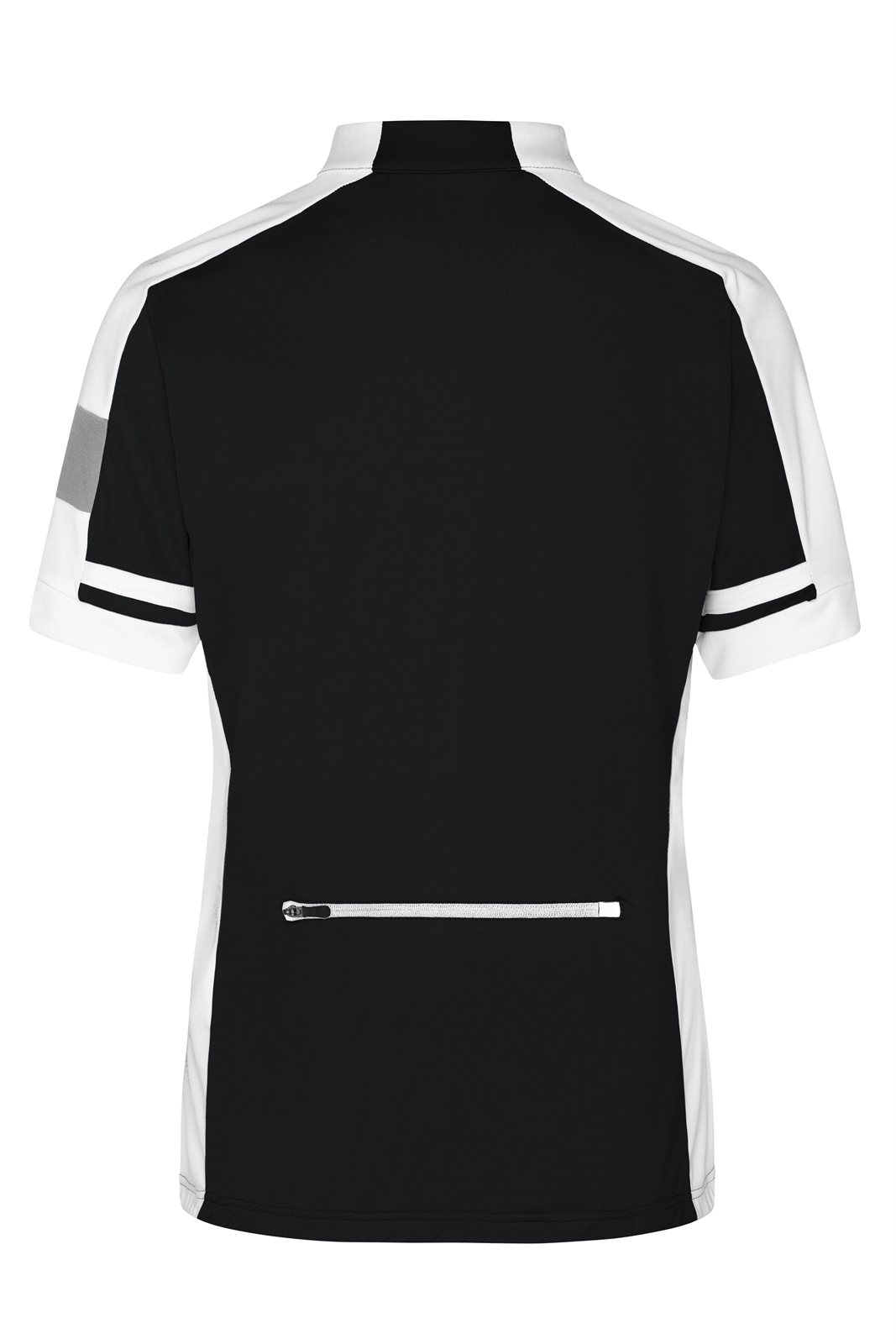 T-Shirt Damen Schwarz – Ladies' Bike-T Full-Zip, Detailansicht