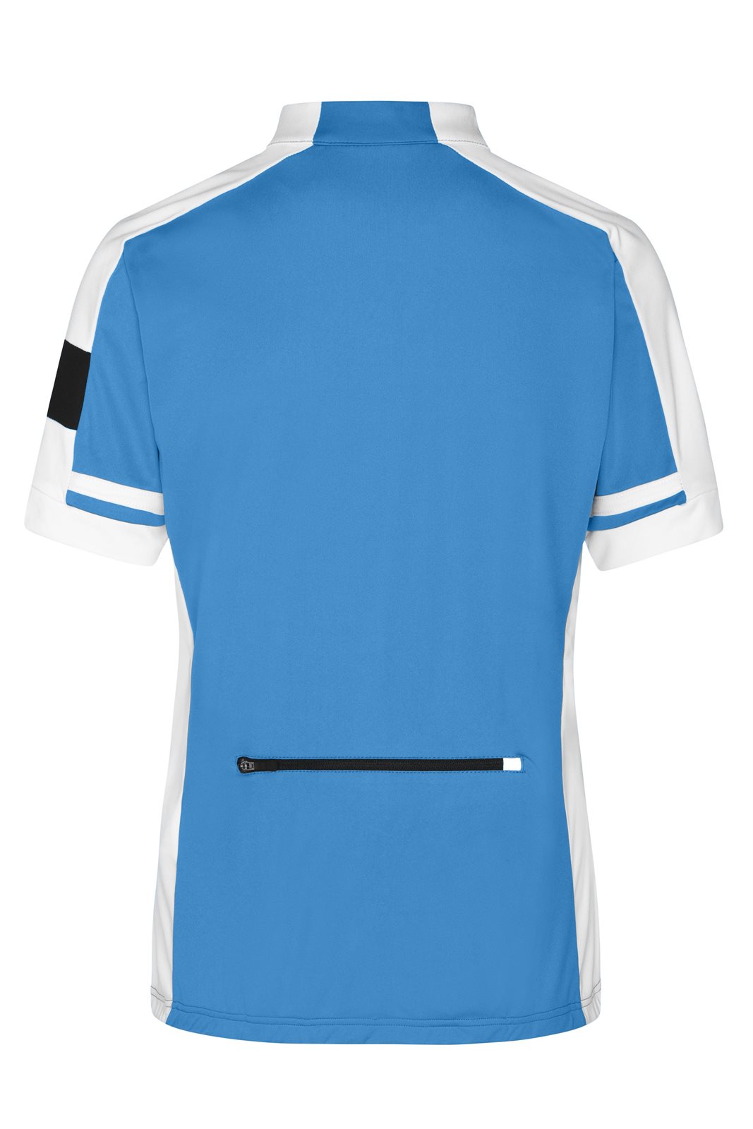T-Shirt Damen Blau – Ladies' Bike-T Full-Zip, Detailansicht
