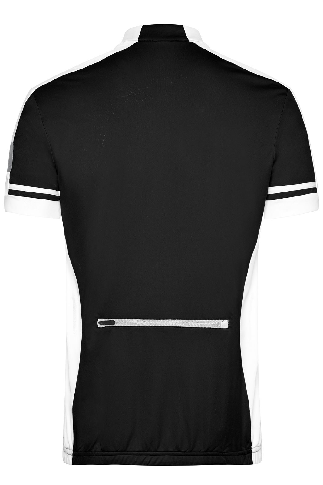 T-Shirt Herren Schwarz – Men's Bike-T Full-Zip, Detailansicht