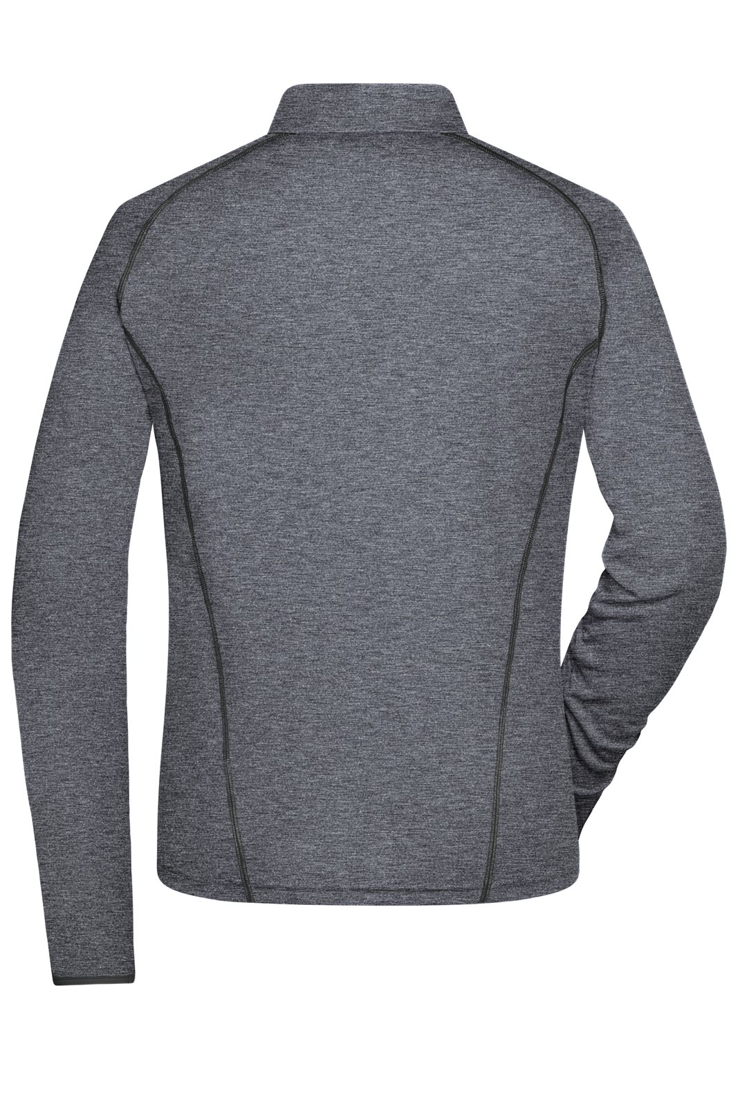 Pullover Damen Schwarz – Ladies' Sports Shirt Long-Sleeved, Detailansicht