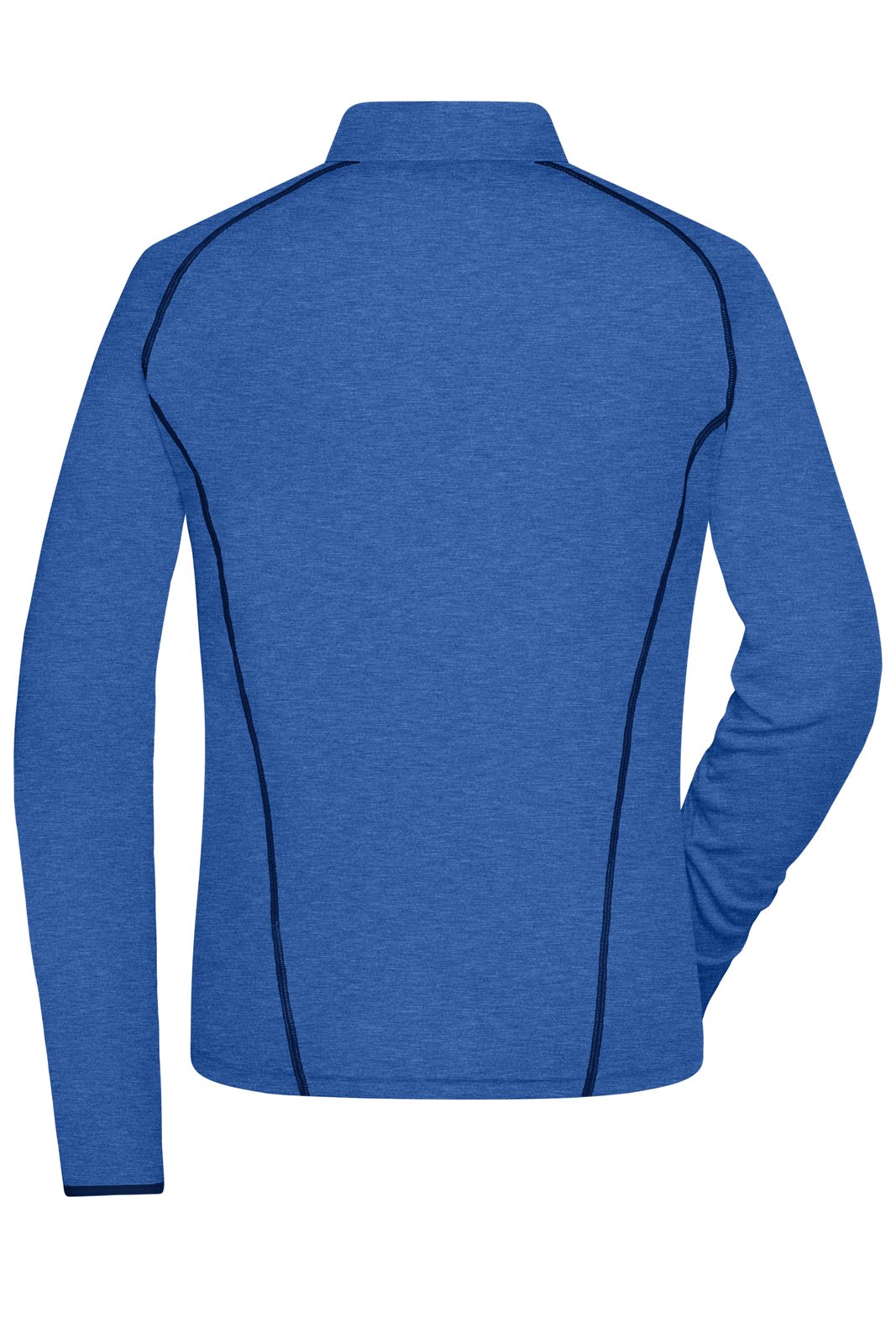 Pullover Damen Blau – Ladies' Sports Shirt Long-Sleeved, Detailansicht