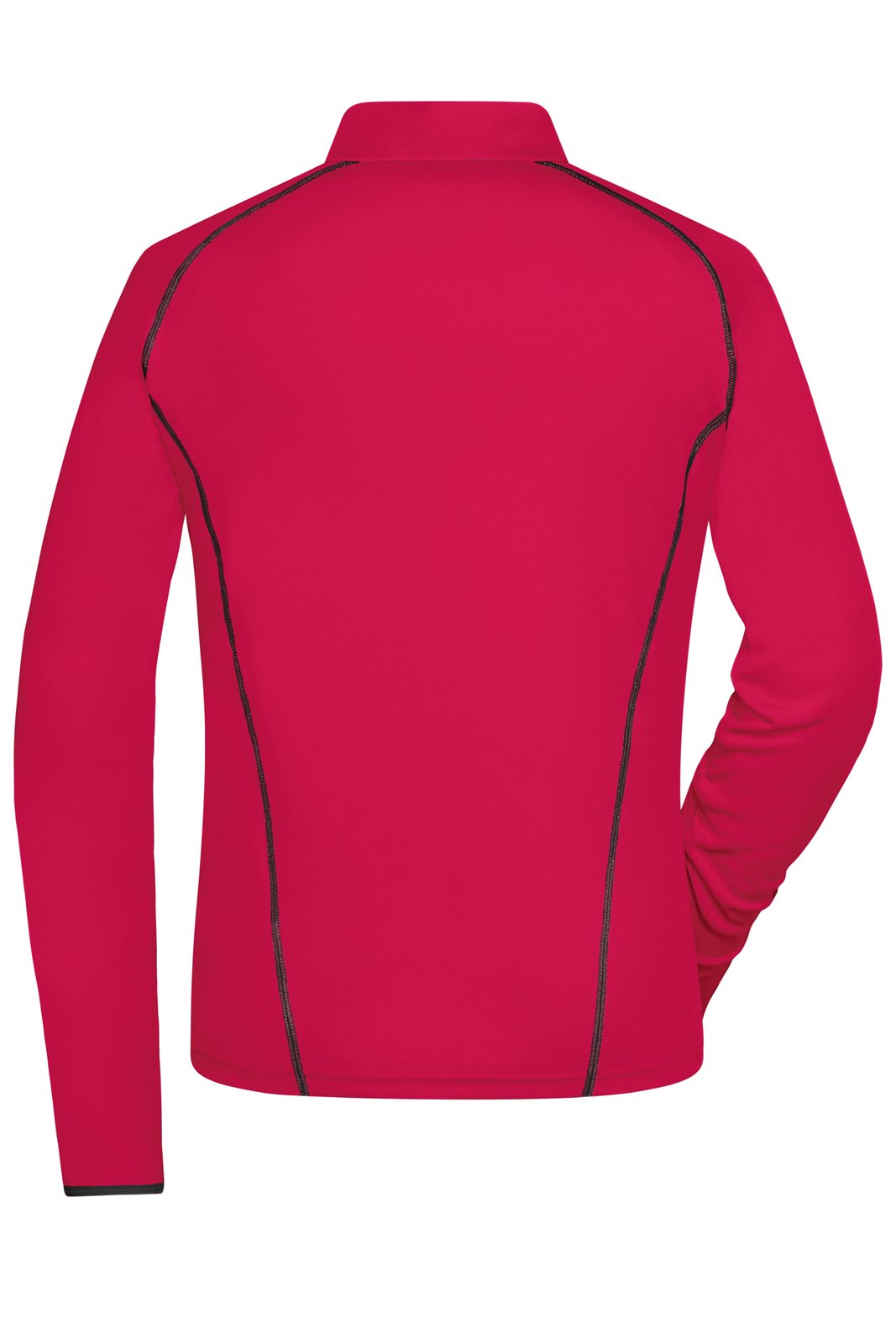 Pullover Damen Pink/Grau/Neon – Ladies' Sports Shirt Long-Sleeved, Detailansicht