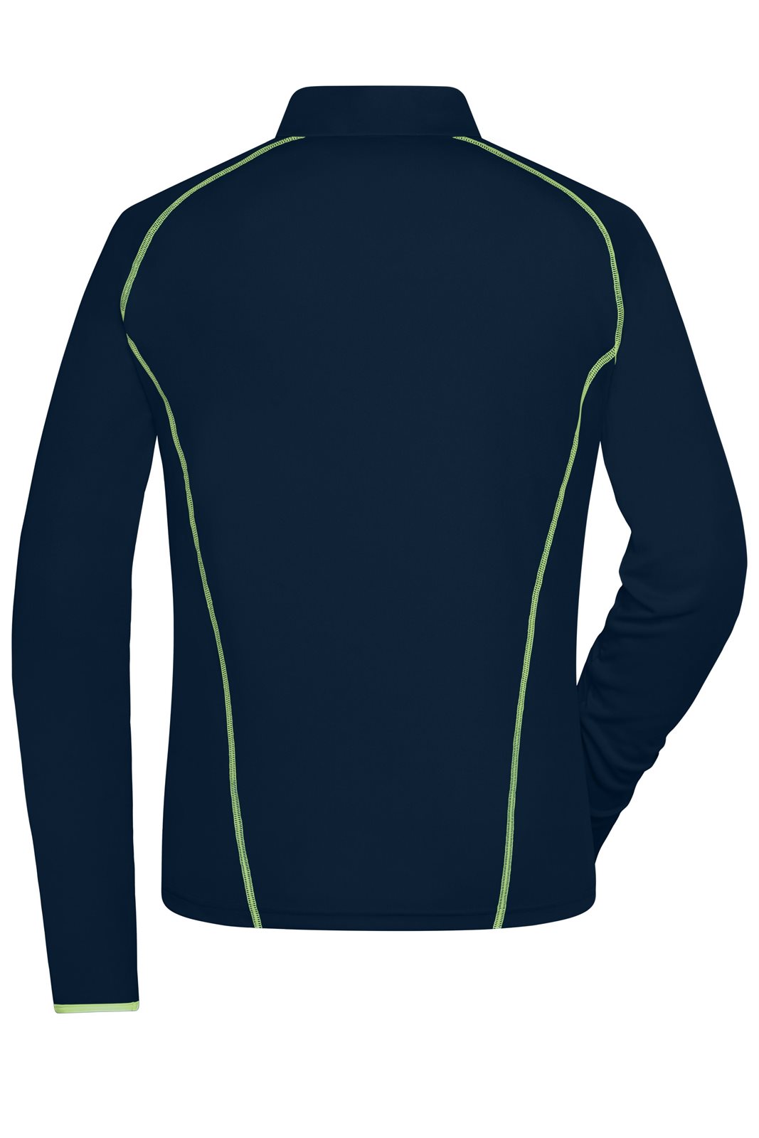 Pullover Damen Blau/Gelb – Ladies' Sports Shirt Long-Sleeved, Detailansicht