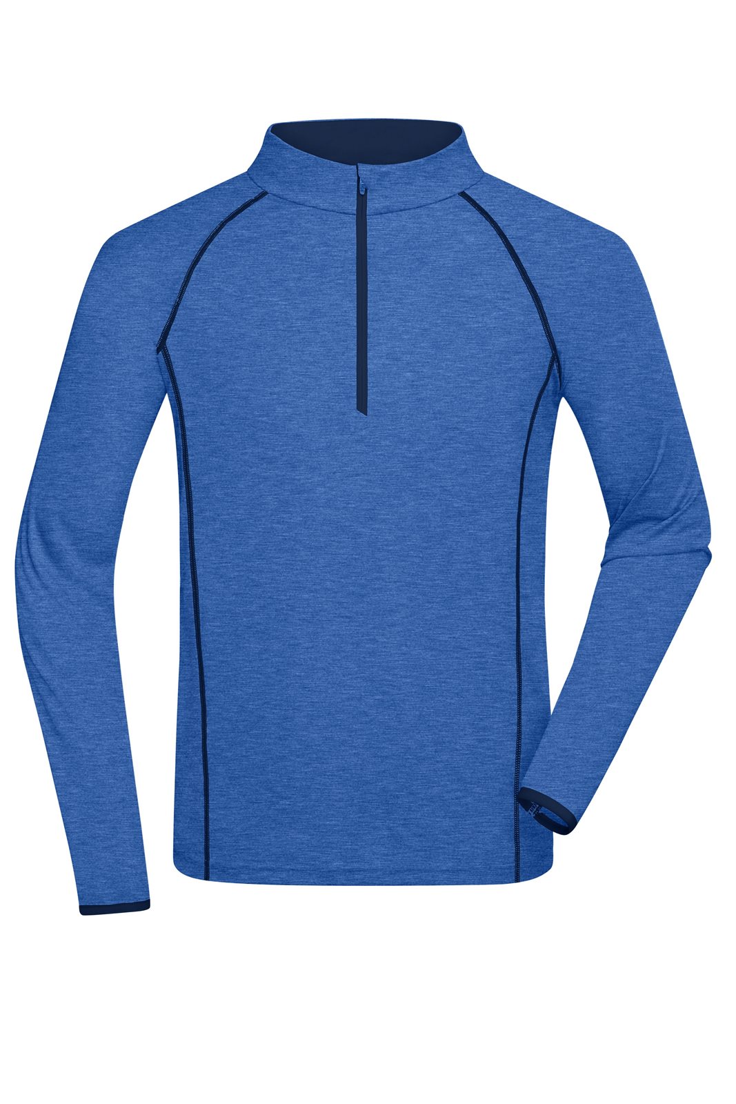 Pullover Herren Blau – Men's Sports Shirt Long-Sleeved