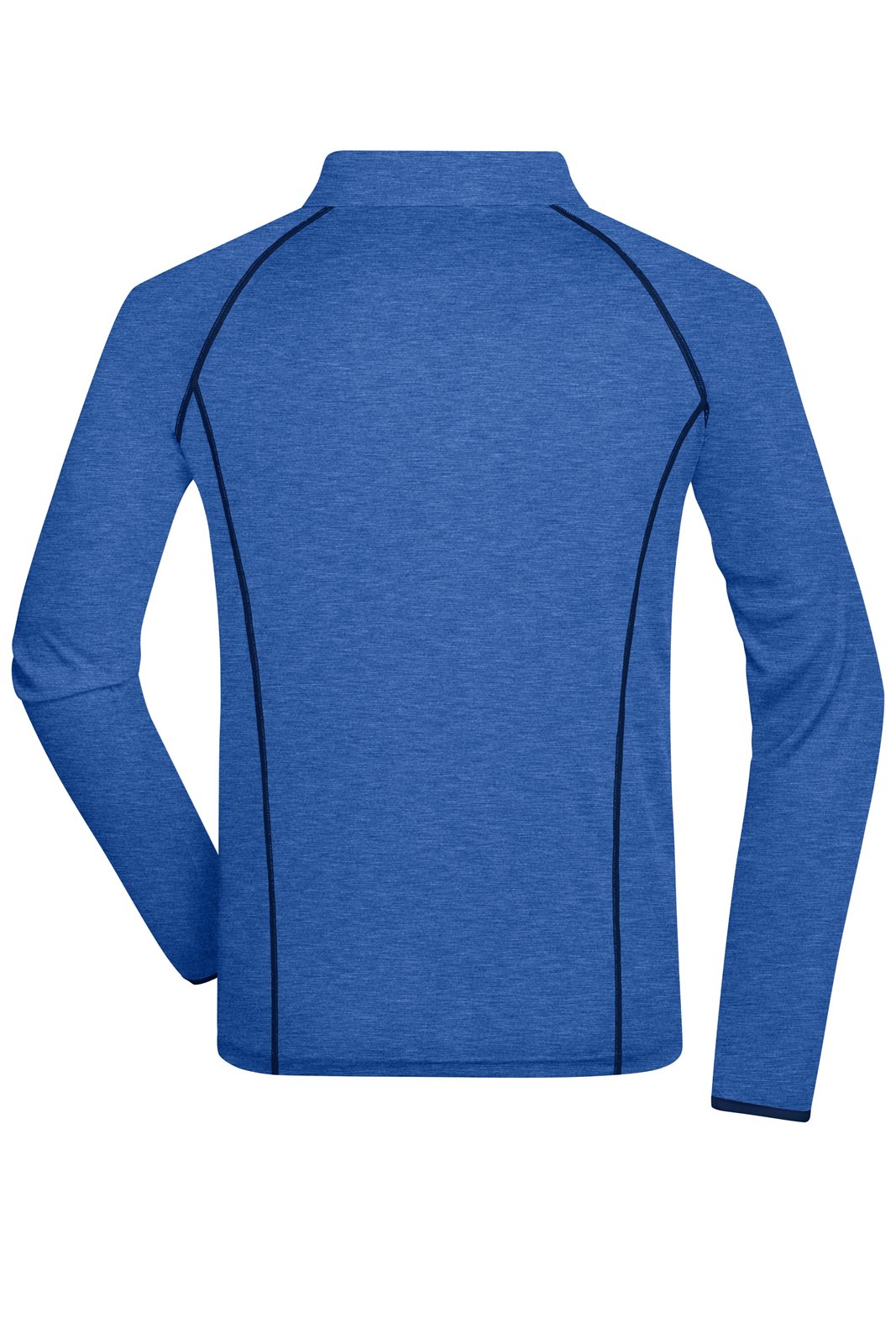 Pullover Herren Blau – Men's Sports Shirt Long-Sleeved, Detailansicht