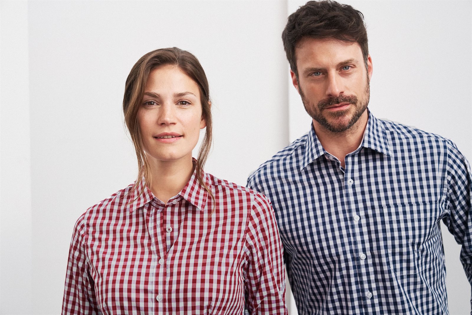 Hemd Herren – Men's Checked Shirt, Detailansicht
