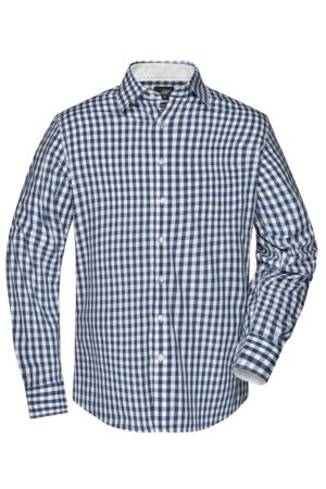 Hemd Herren Weiß/Schwarz – Men's Checked Shirt