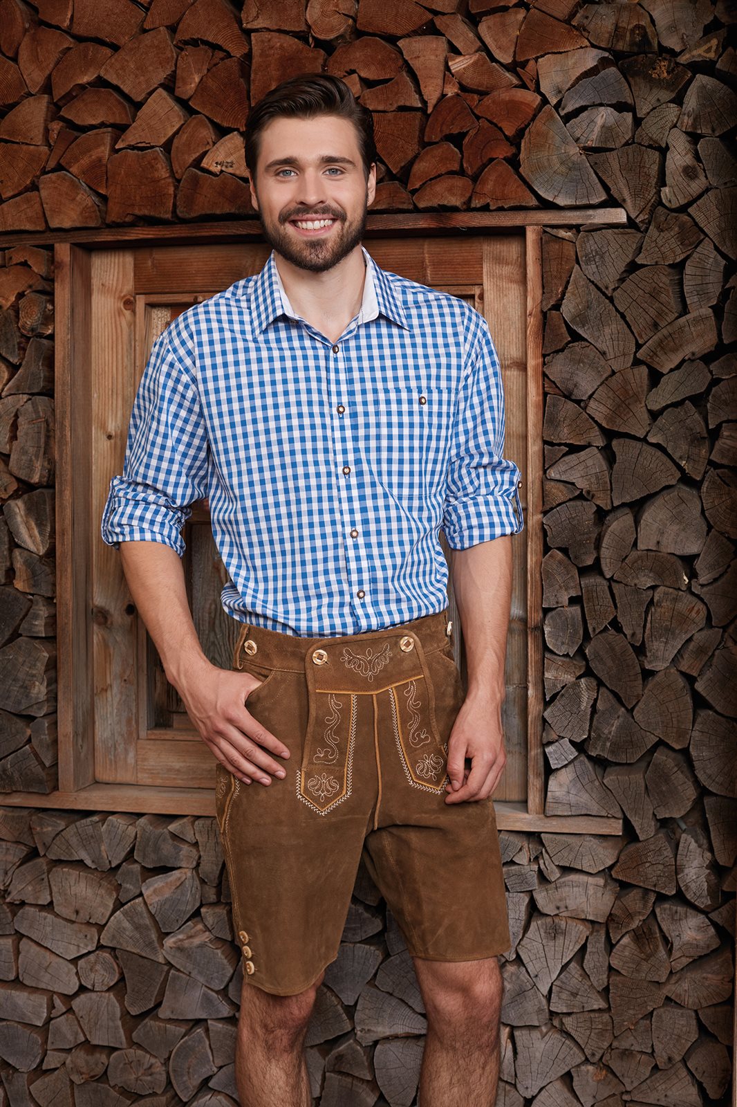 Hemd Herren – Men's Traditional Shirt, Detailansicht
