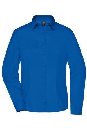 Hemd Damen Schwarz – Ladies' Business Shirt Long-Sleeved