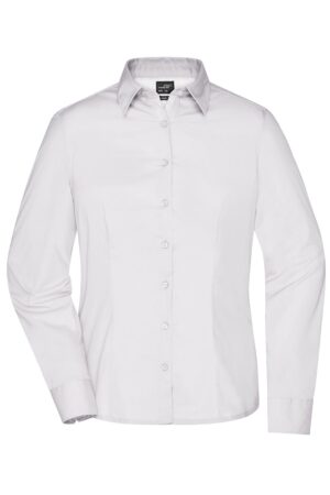 Hemd Damen Schwarz – Ladies' Business Shirt Long-Sleeved