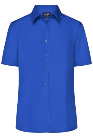 Hemd Damen Schwarz – Ladies' Business Shirt Short-Sleeved