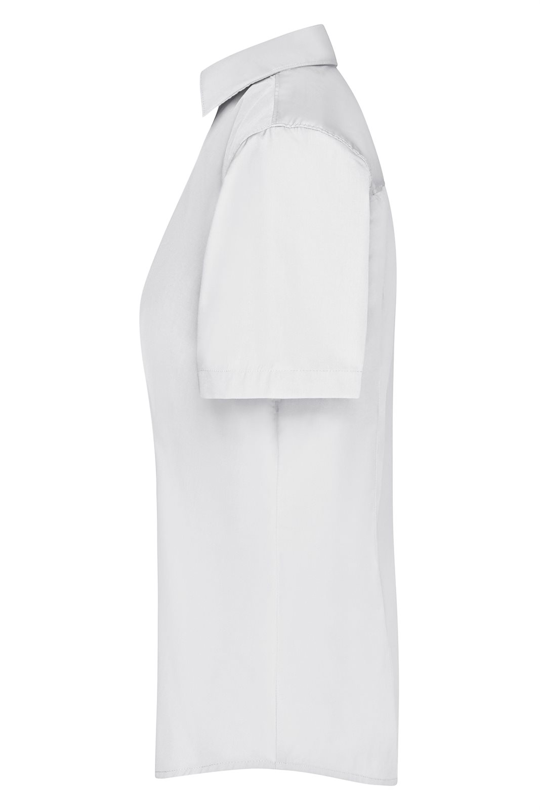 Hemd Damen Weiß – Ladies' Business Shirt Short-Sleeved, Detailansicht