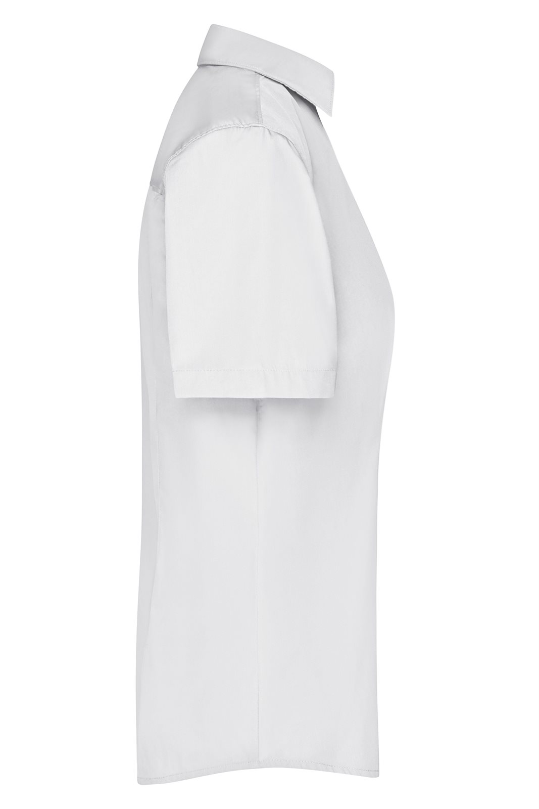 Hemd Damen Weiß – Ladies' Business Shirt Short-Sleeved, Detailansicht
