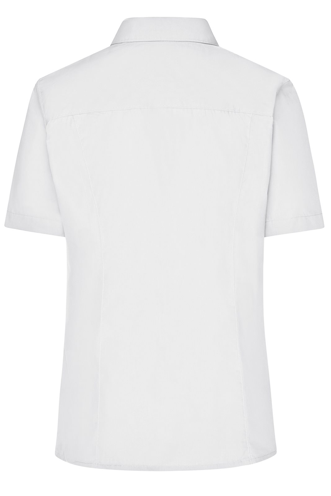 Hemd Damen Weiß – Ladies' Business Shirt Short-Sleeved, Detailansicht