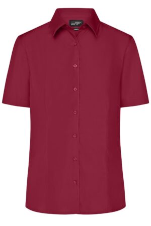 Hemd Damen Schwarz – Ladies' Business Shirt Short-Sleeved