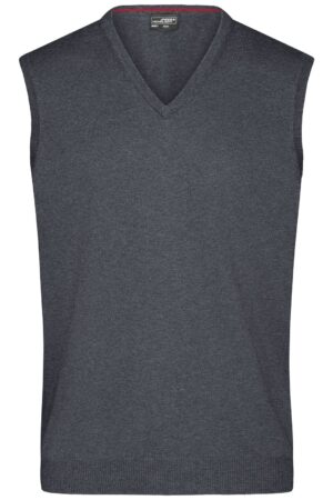 Pullover Herren Grau/Schwarz – Men's V-Neck Pullunder