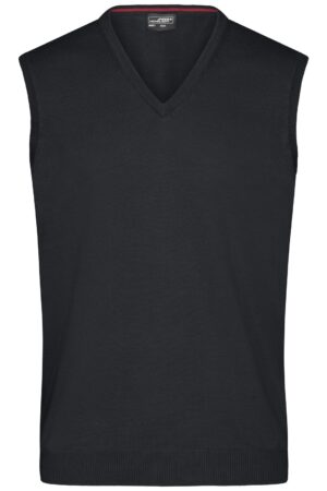 Pullover Herren Grau/Schwarz – Men's V-Neck Pullunder