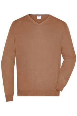 Pullover Herren Grau/Schwarz – Men's V-Neck Pullover