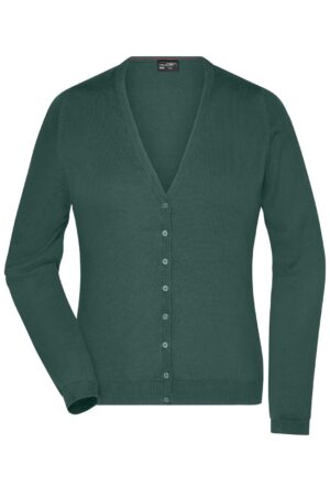 Pullover Damen Grau/Schwarz – Ladies' V-Neck Cardigan