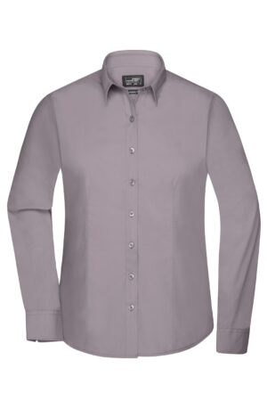 Hemd Damen Blau – Ladies' Shirt Long-Sleeved Poplin