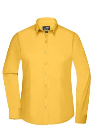 Hemd Damen Blau – Ladies' Shirt Long-Sleeved Poplin