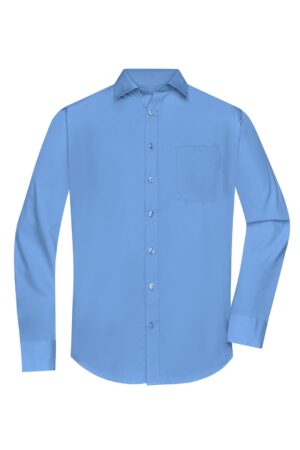 Hemd Herren Blau – Men's Shirt Long-Sleeved Poplin