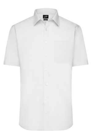 Hemd Herren Blau – Men's Shirt Short-Sleeved Poplin