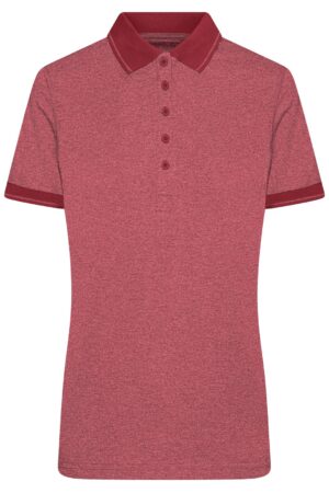 Poloshirt Damen Schwarz – Ladies' Heather Polo