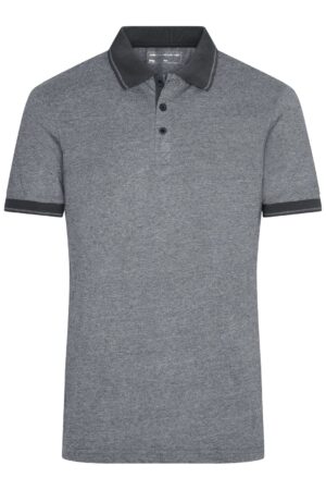 Poloshirt Herren Schwarz – Men's Heather Polo