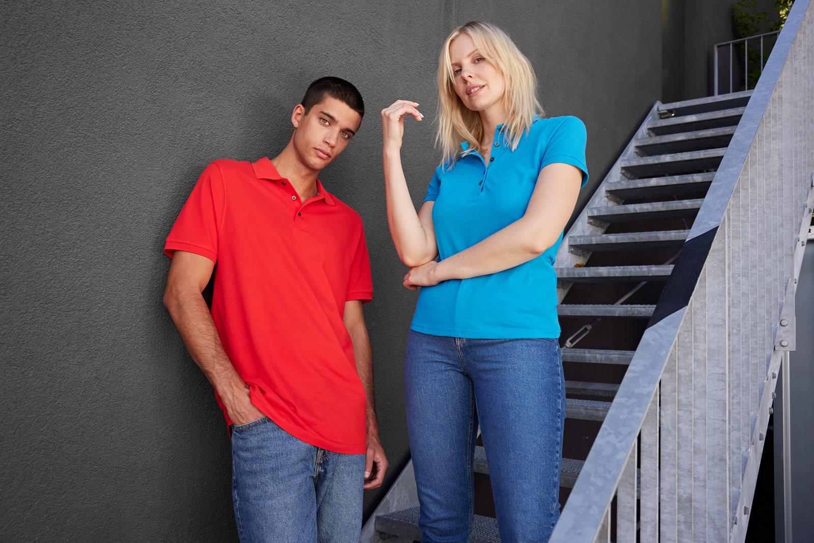 Poloshirt Damen – Ladies' Pima Polo, Detailansicht