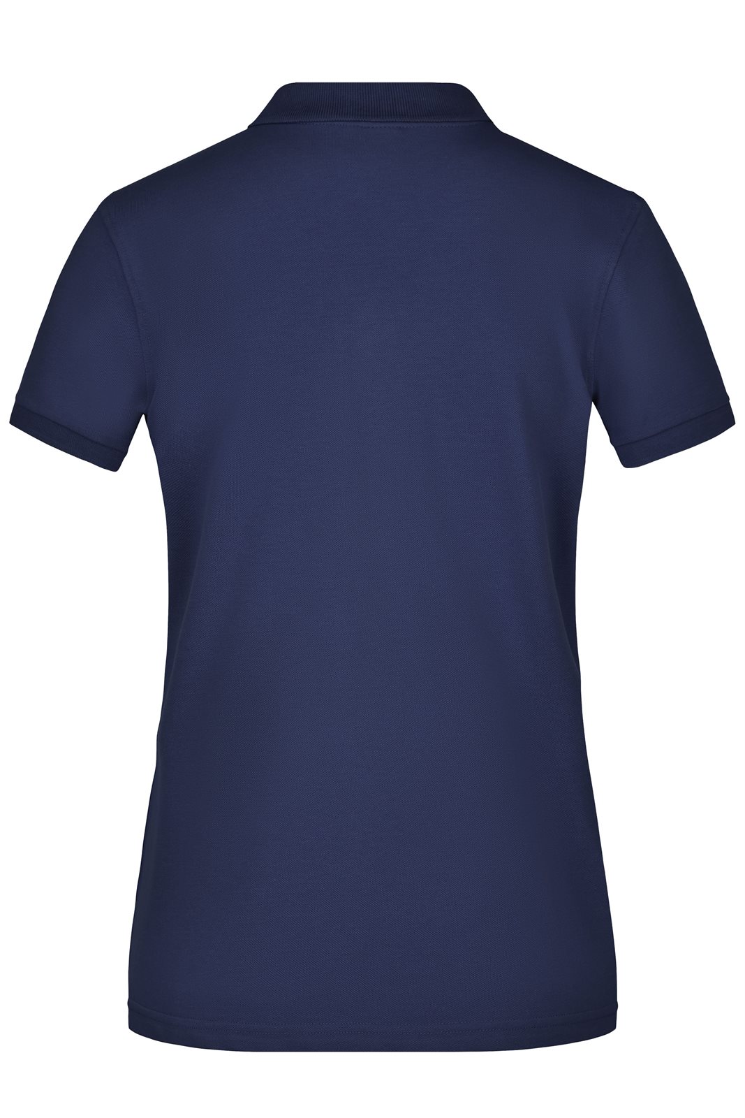Poloshirt Damen Blau – Ladies' Pima Polo, Detailansicht