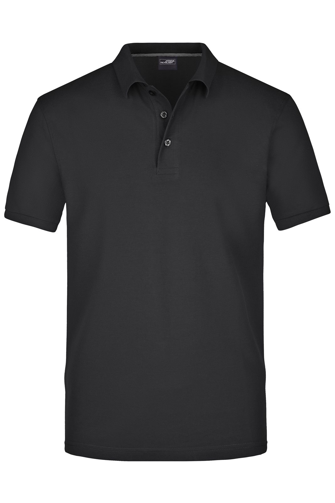 Poloshirt Herren Schwarz – Men's Pima Polo