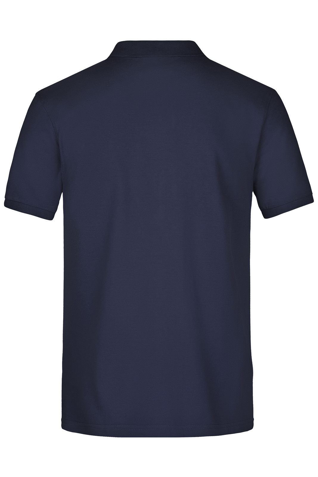 Poloshirt Herren Blau – Men's Pima Polo, Detailansicht