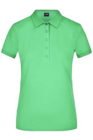 Poloshirt Damen Schwarz – Ladies' Elastic Polo Piqué