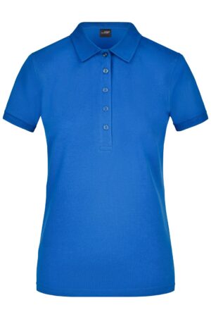 Poloshirt Damen Schwarz – Ladies' Elastic Polo Piqué