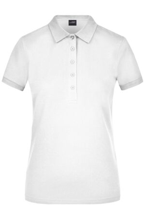 Poloshirt Damen Schwarz – Ladies' Elastic Polo Piqué