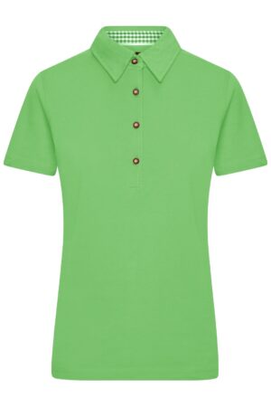 Poloshirt Damen Grün/Weiß – Ladies' Traditional Polo